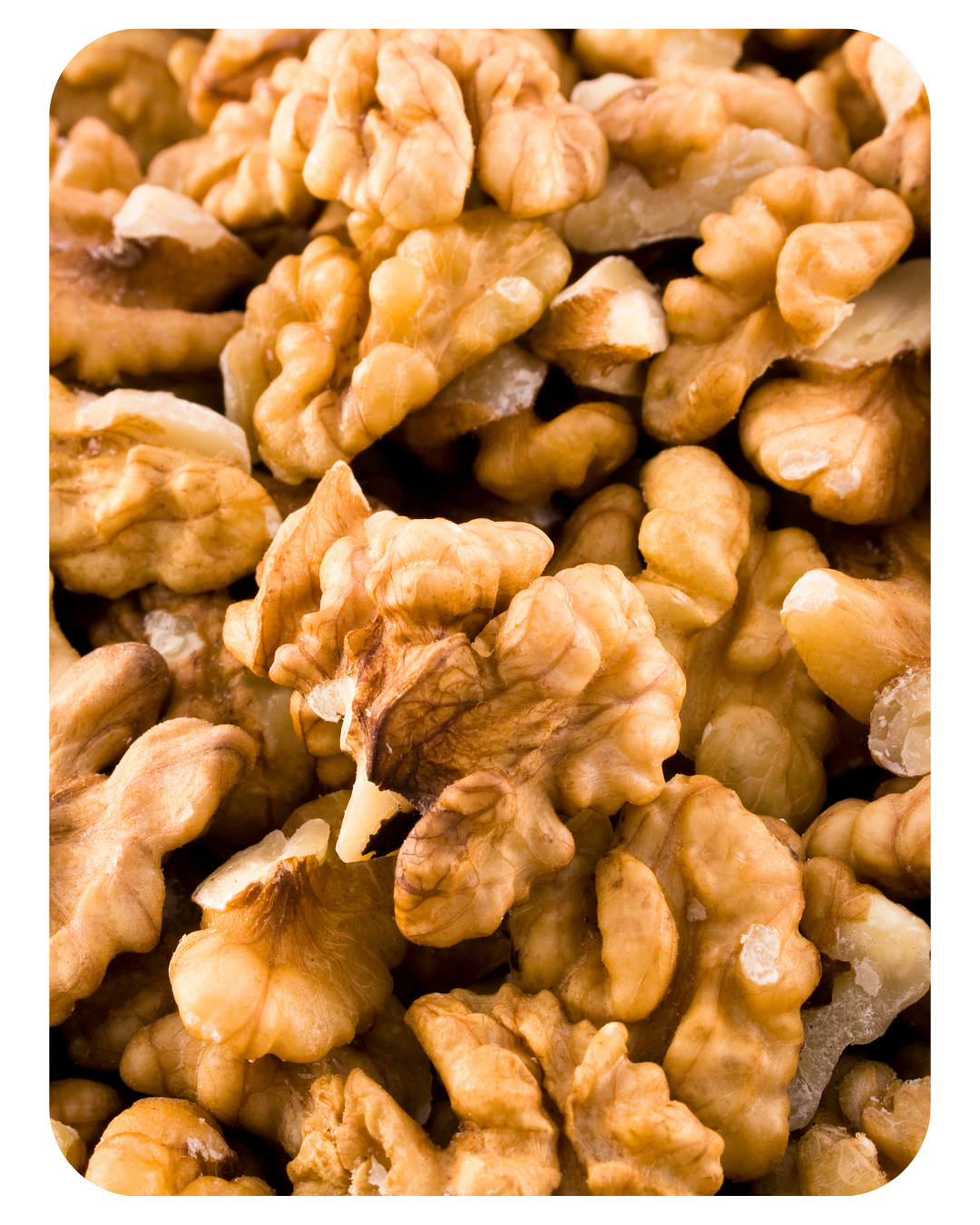 Éclats de noix : exfolient en douceur et éliminent les impuretés